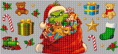 16oz Christmas-S  2262